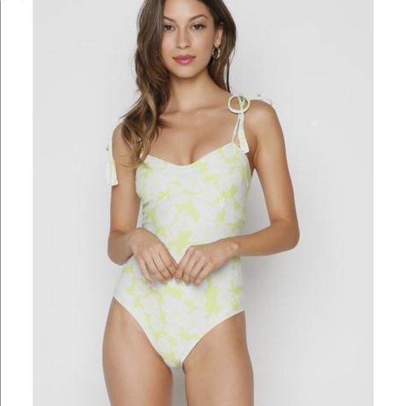 acacia swimwear Other - Acacia ulumalu neon magnolia one piece, size M